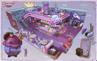 Bonbon Candy Cafe